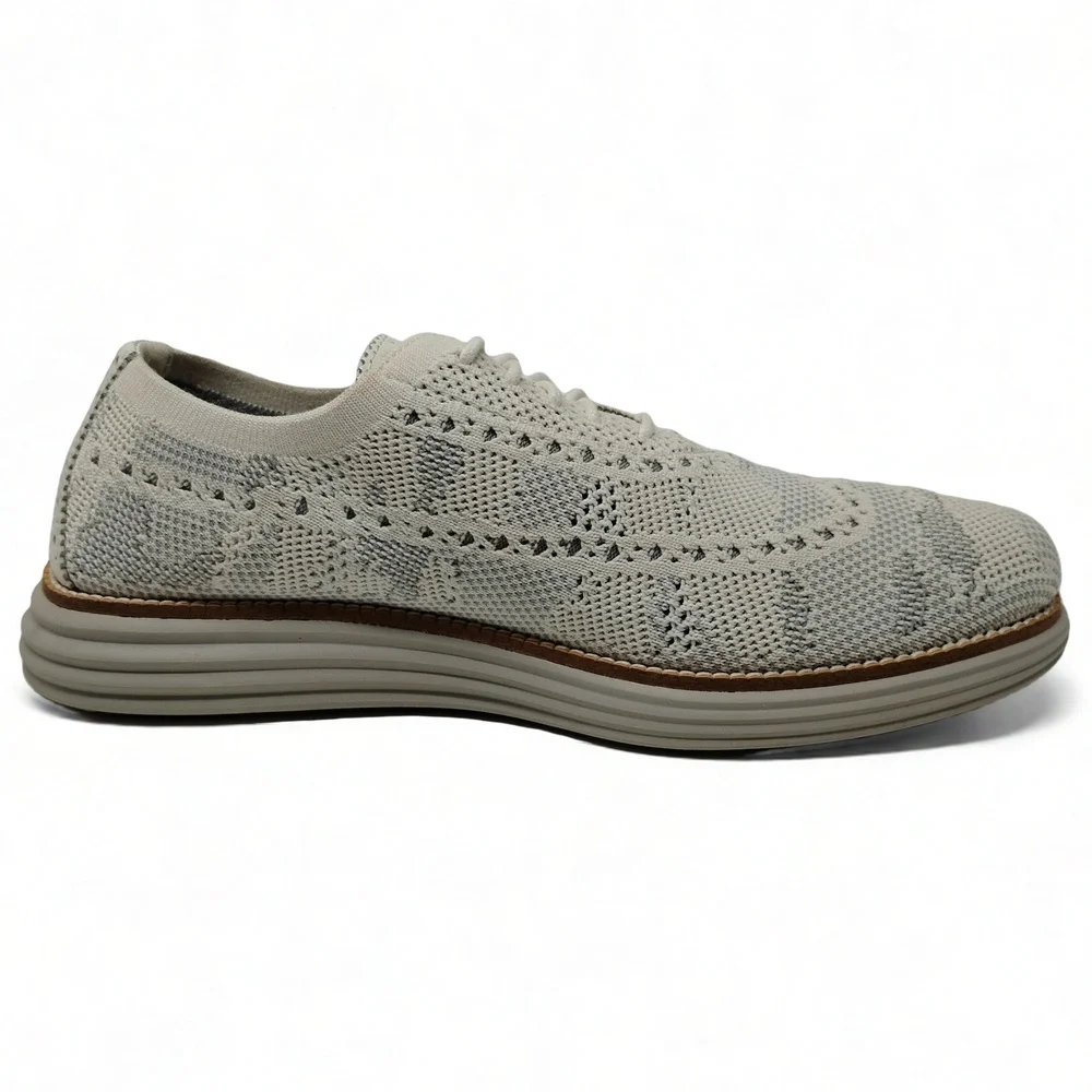 Cole Haan Stitchlite Wingtip Sneaker 9.5M Knit Oxford Minimalist Preppy Shoes